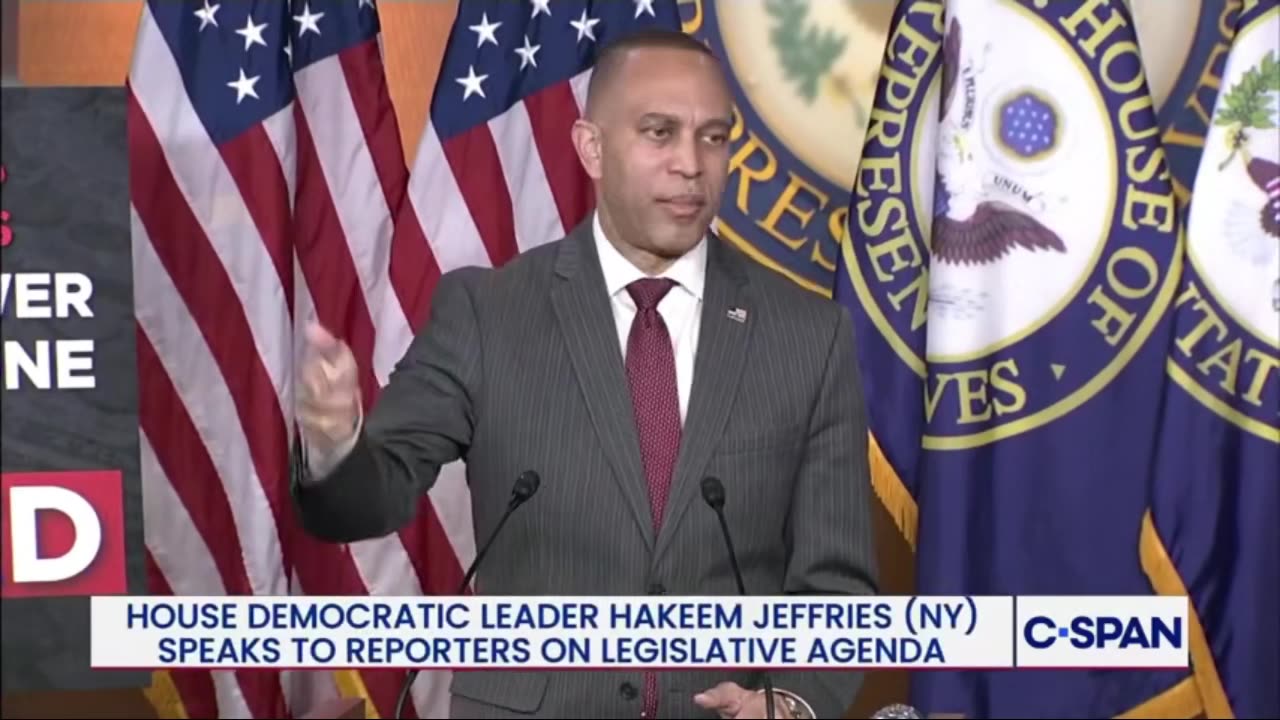 D-Rep Hakeem Jeffries White House Of Lying About Narco Terrorists
