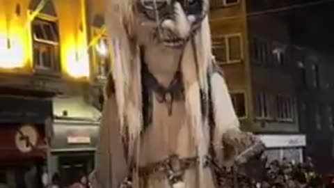 The Demon Halloween Parade in Ireland.