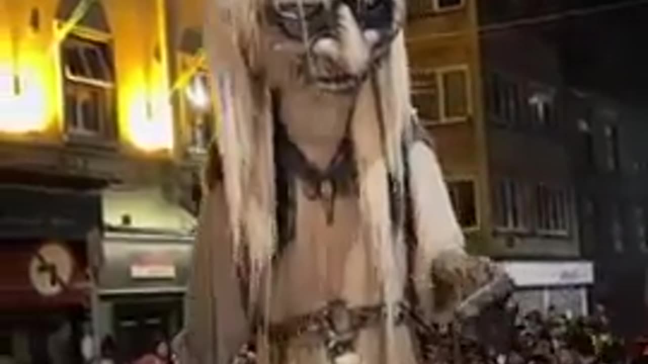 The Demon Halloween Parade in Ireland.