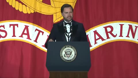 WATCH LIVE: VP Vance attends the Marine Ball
