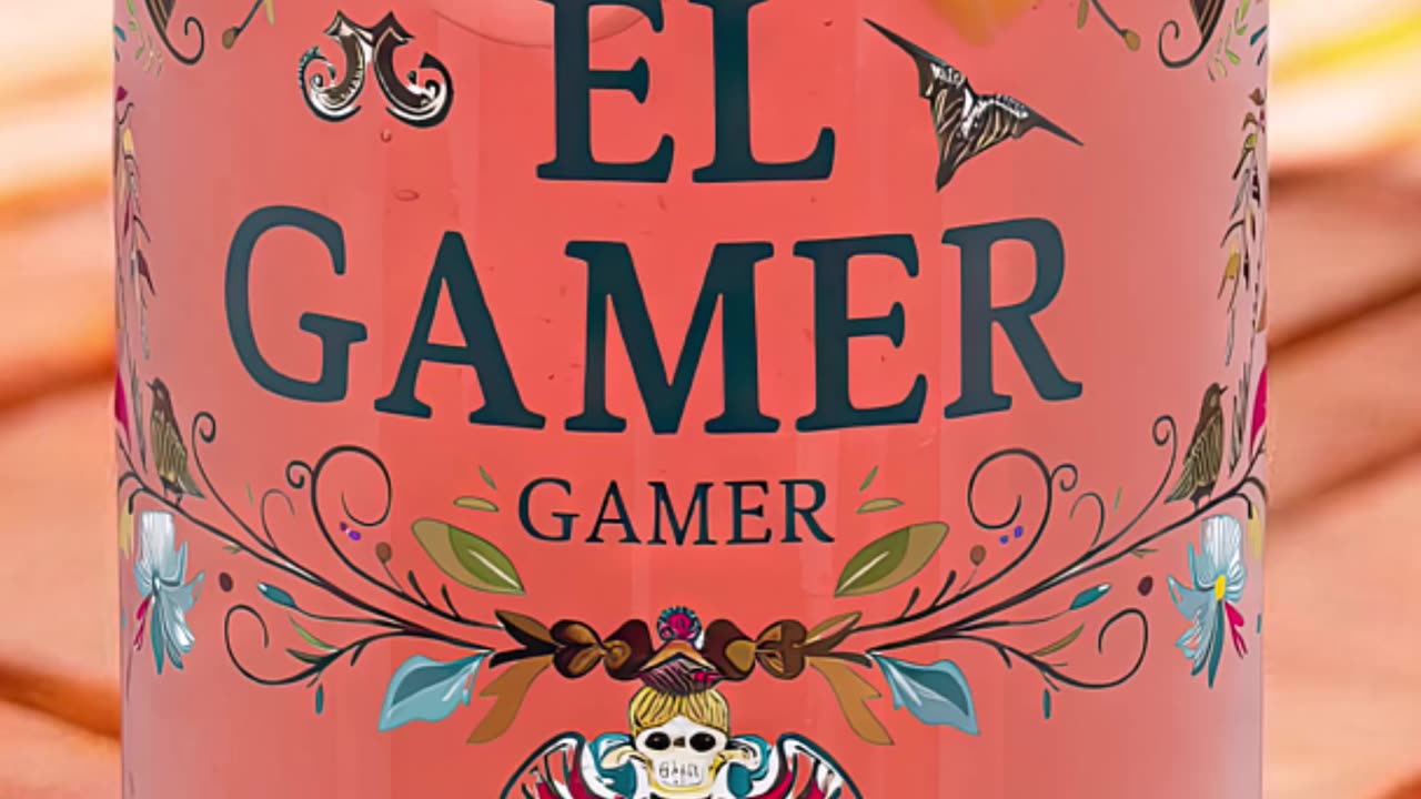 El Gamer Glass – Level Up Your Drink in Style! #GamerLife #DrinkUp