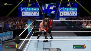 Brock Lesnar VS Mark Henry - No Holds Barred Match - House of Pain - WWE 2K24