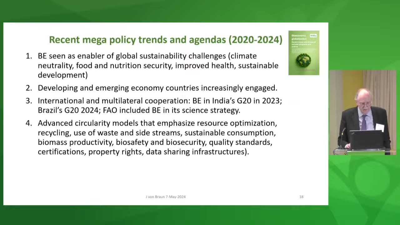 Globalization of the Bioeconomy Director, Innovation Policy, and Scaling (IPS), IFPRI