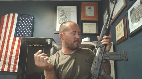 An olive branch. In the great Ak vs AR war.