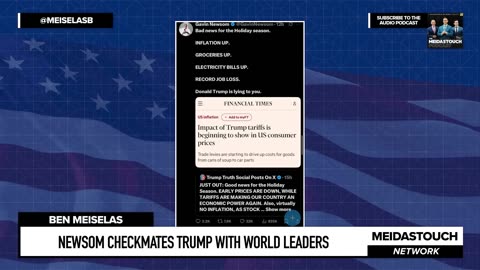 🚨Newsom CHECKMATES Trump with WORLD LEADERS