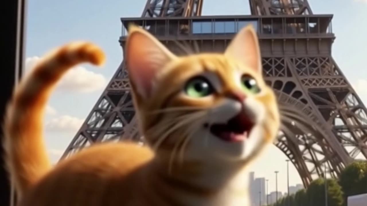 Kitten in Paris