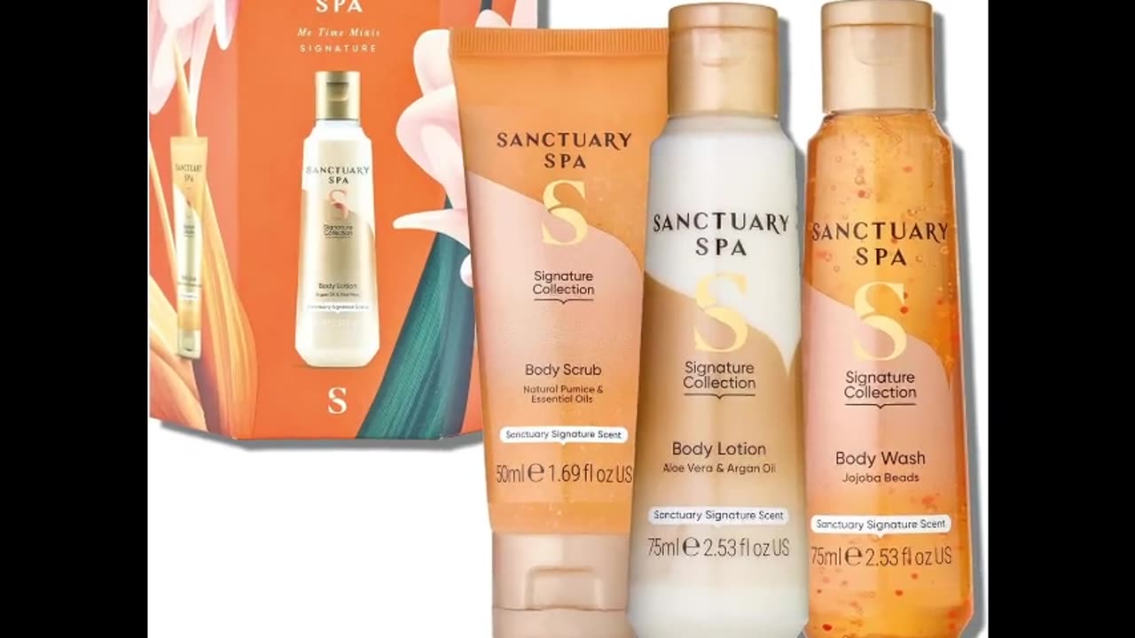 Sanctuary Spa Me Time Minis – Vegan Gift Set for Women