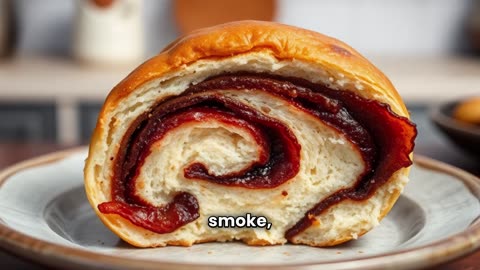 Bacon Cinnamon Bun Masterpiece 🎨 | The Mona Lisa of Breakfast