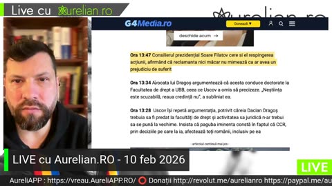 LIVE cu Aurelian - 10 feb 2026