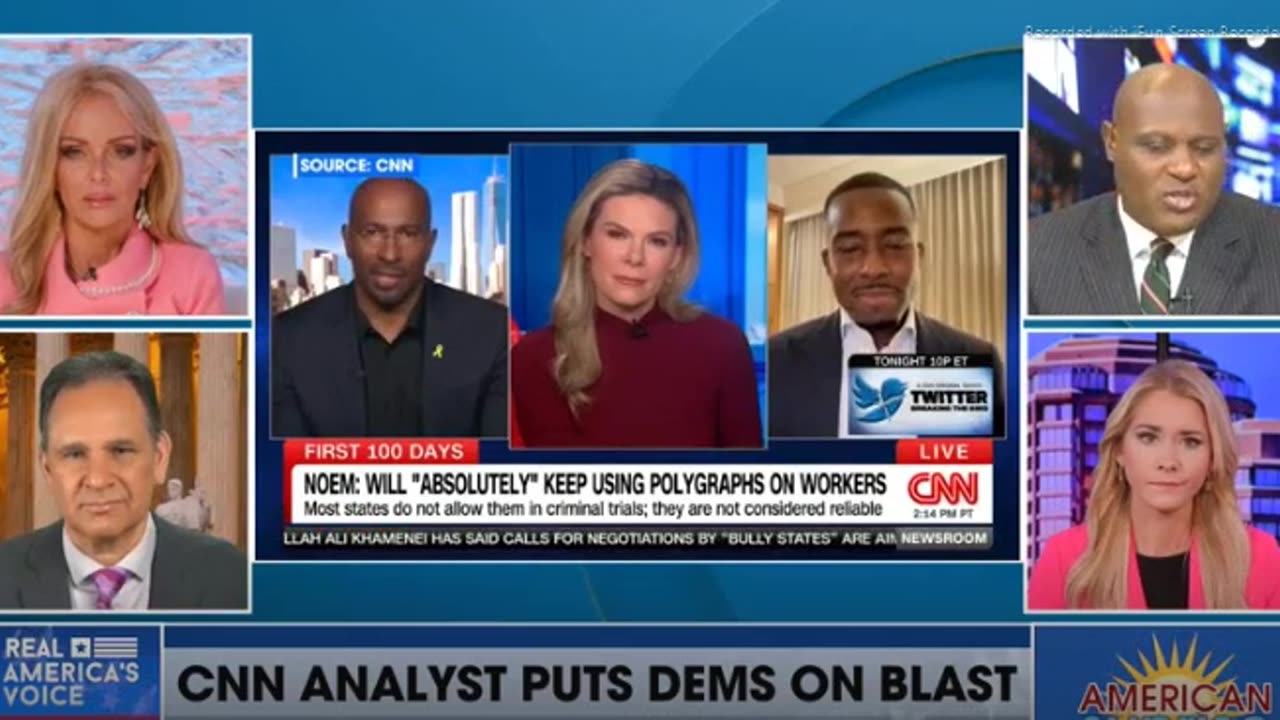 VAN JONES>DEMS - WE'RE SCREWED - BORDER BERGQUAM>IS SECURED - THE SELF DEPORT APP (MAYBE A BOUNTY ON ILLEGAL IMMIGRANTS TOO?) - 13 mins.