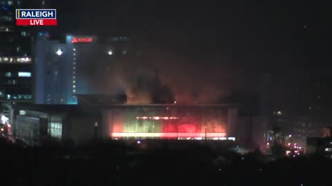 Large fire at Raleigh Convention Center in North Carolina. 10h ago