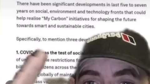 WEF - A test of conformity?... more like a plausible deniability attempt for worldwide genocide?