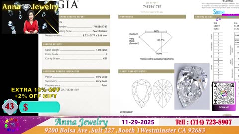 Anna Jewelry 11-28-2025 | BLACK FRIDAY SALE 10% OFF | Nu Trang Cao Cap Phuoc Loc Tho #annajewelry