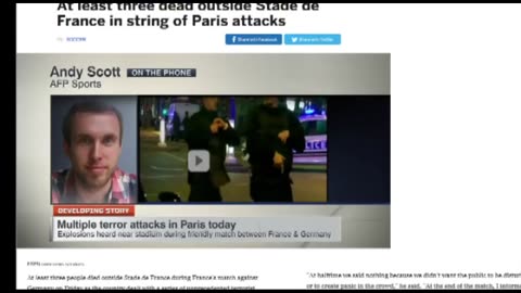 Paris Terror Hoax - Fans Kept In The Stadium Until The End?