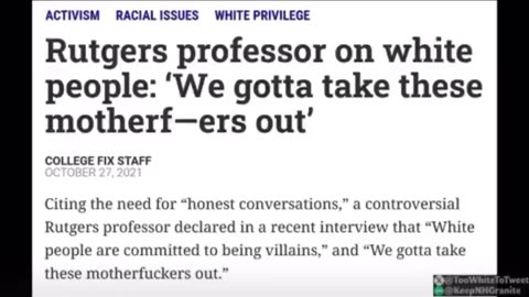 Oy Vey! White Genocide is a conspiracy theory, goys!