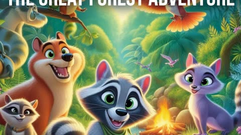 Rufus The Raccoon: The Great Forest Adventure | A Tale of Friendship and Exploration