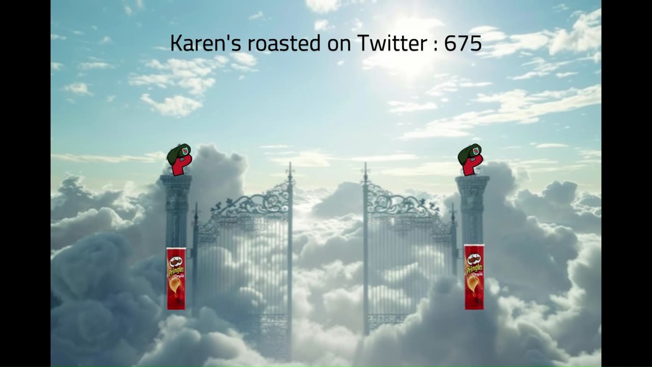 The Game over screen
