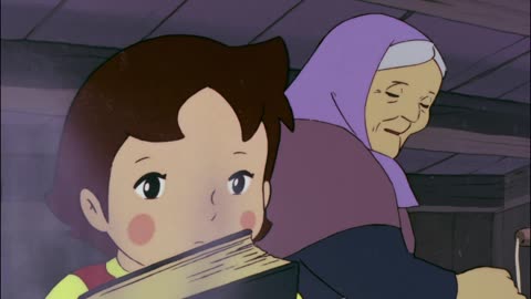 Heidi - T01E10 - Una visita a casa de la abuelita