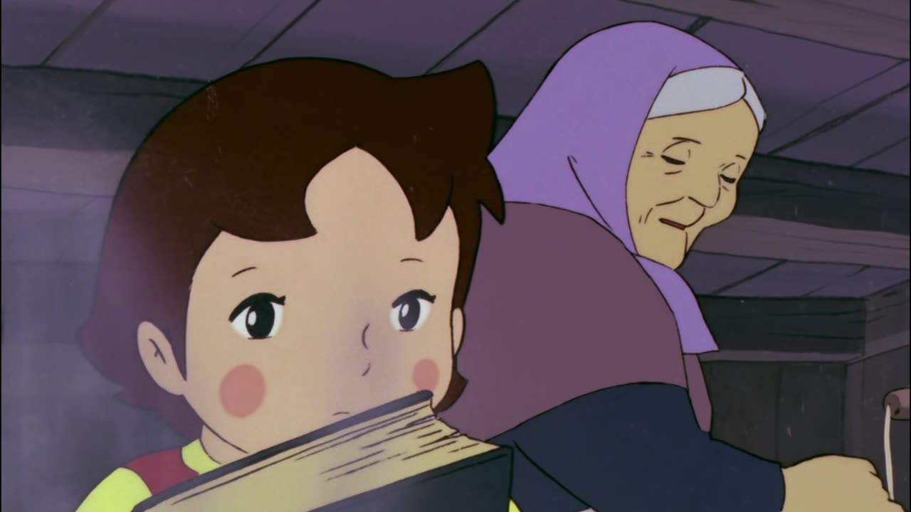 Heidi - T01E10 - Una visita a casa de la abuelita
