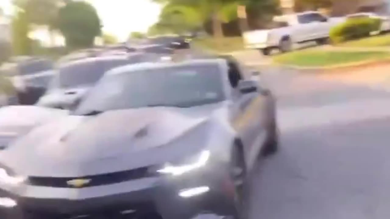 Camaro driver saw an opportunity to get a new corvette