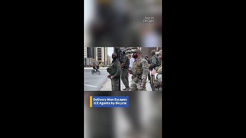 Thrilling drama on Chicago's street: whose Uber Eats order arrived early #chicago #immigrant #usa