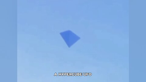 Hypercube UFO Caught on Video