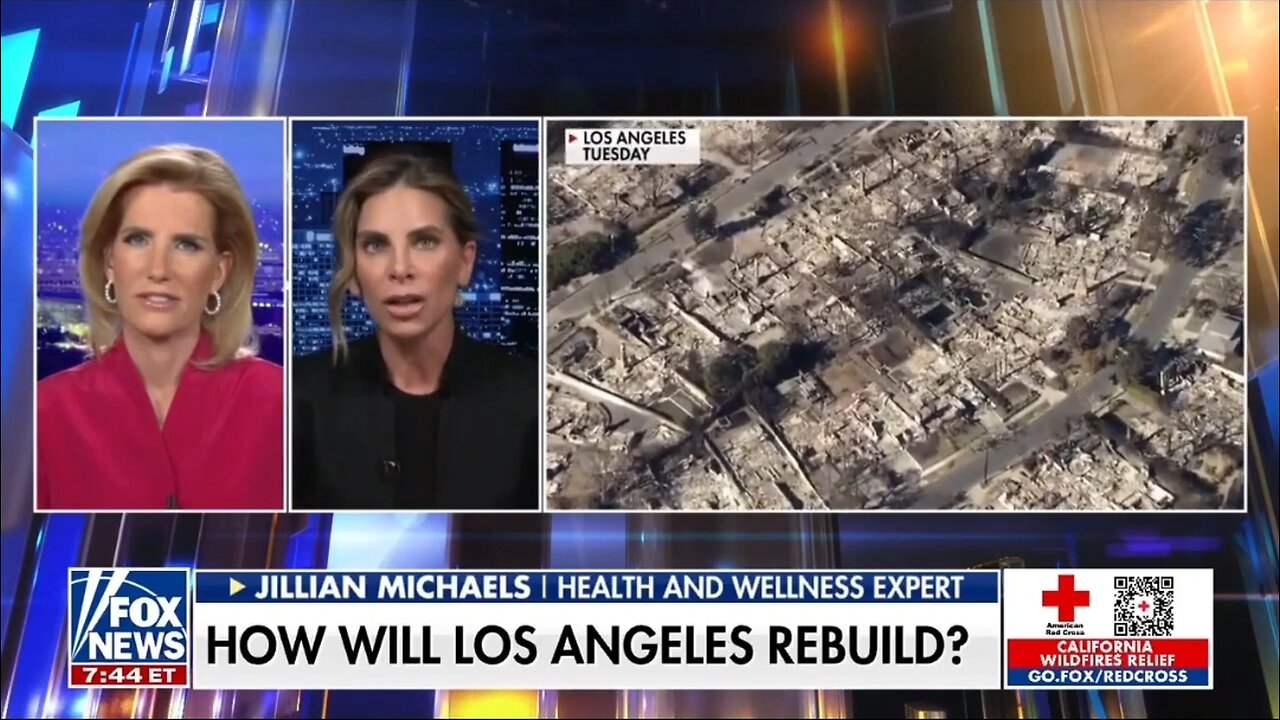 Jillian Michaels: CA Wildfires Is About Negligence and Corruption