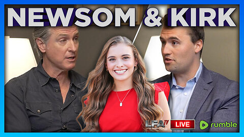 GAVIN NEWSOM AND CHARLIE KIRK | LIVE WITH HANNAH FAULKNER 3.6.25 3PM