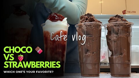 Choco vs Strawberries 🍓🍫 | Which One’s Your Favorite? | Cafe Vlog | Taste of Pakistan TV