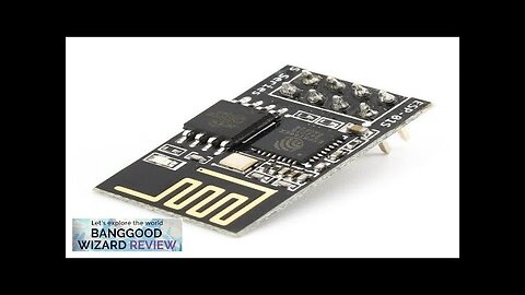 ESP8266 ESP-01S Remote Serial Port WIFI Transceiver Wireless Module Review