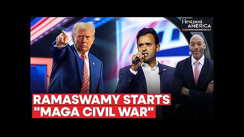 Vivek Ramaswamy Starts "MAGA Civil War" With Comments on American Culture | Firstpost America