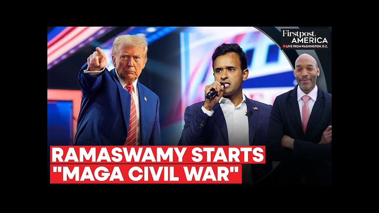 Vivek Ramaswamy Starts "MAGA Civil War" With Comments on American Culture | Firstpost America