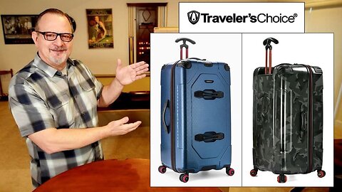 The Best TSA Approved Traveler'sChoice Luggage Unboxing & Review #luggage #travel #packing