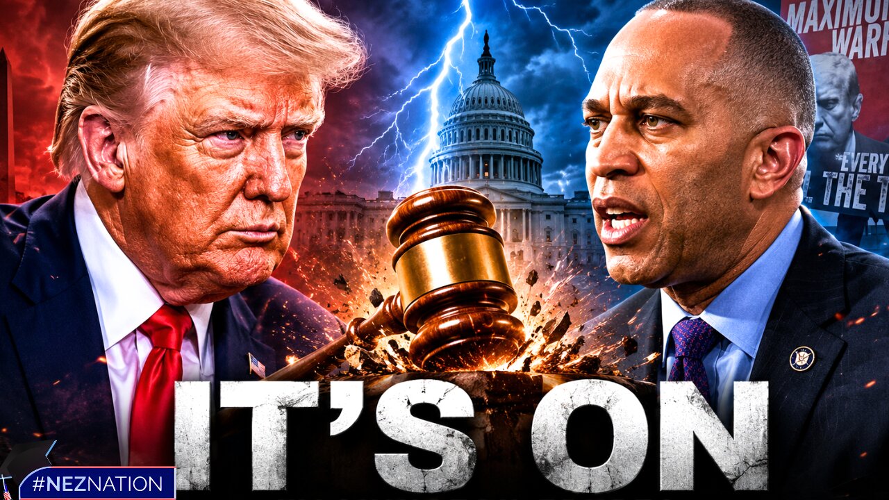 Trump Just Pulled Jeffries Into a Fight He Can’t Escape!