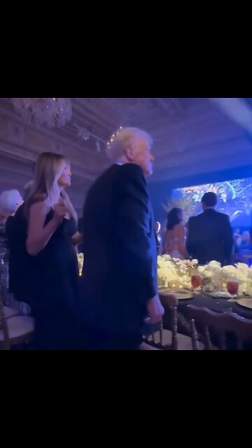 Melania Trump dancing to YMCA