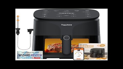 Tastee Air Fryer 8-in-1 Compact 5.5QT AirFryers 450°F Digital Airfryer Dehydrator Review