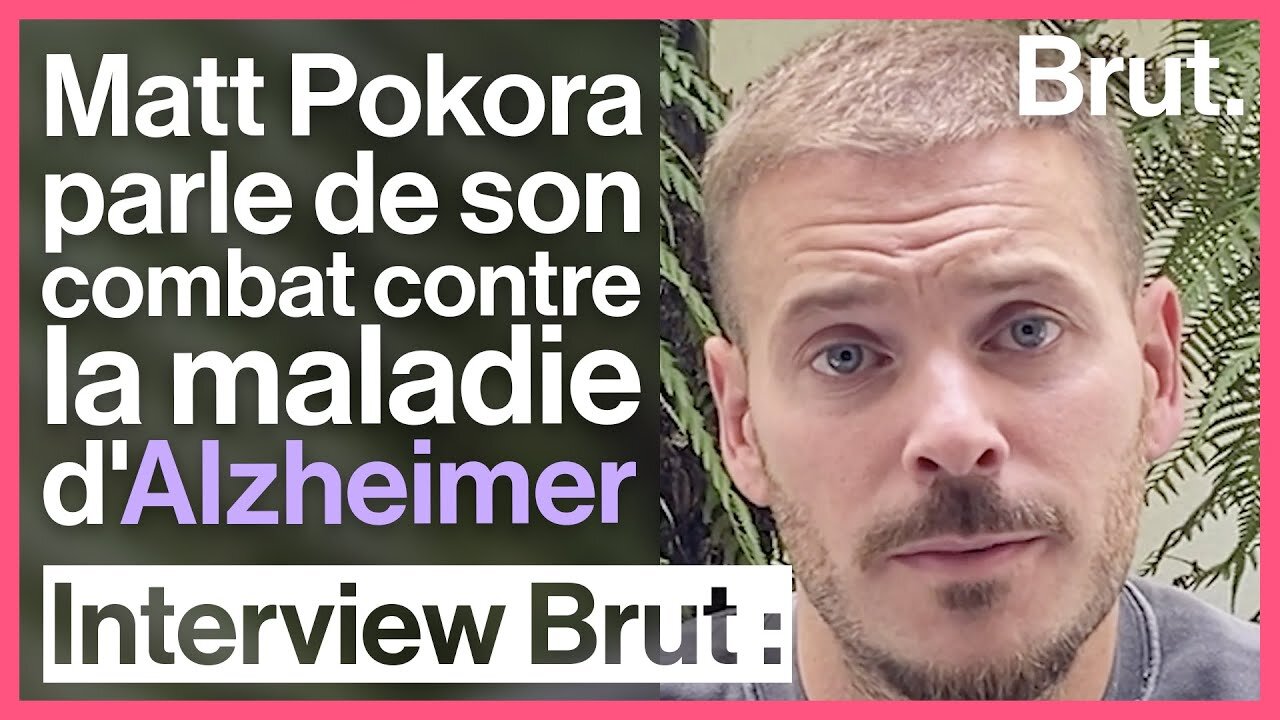 Matt Pokora parle de son combat contre la maladie d'Alzheimer - Brut [Flokossama]