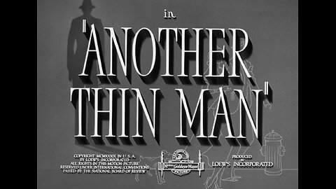 Another Thin Man (1939)