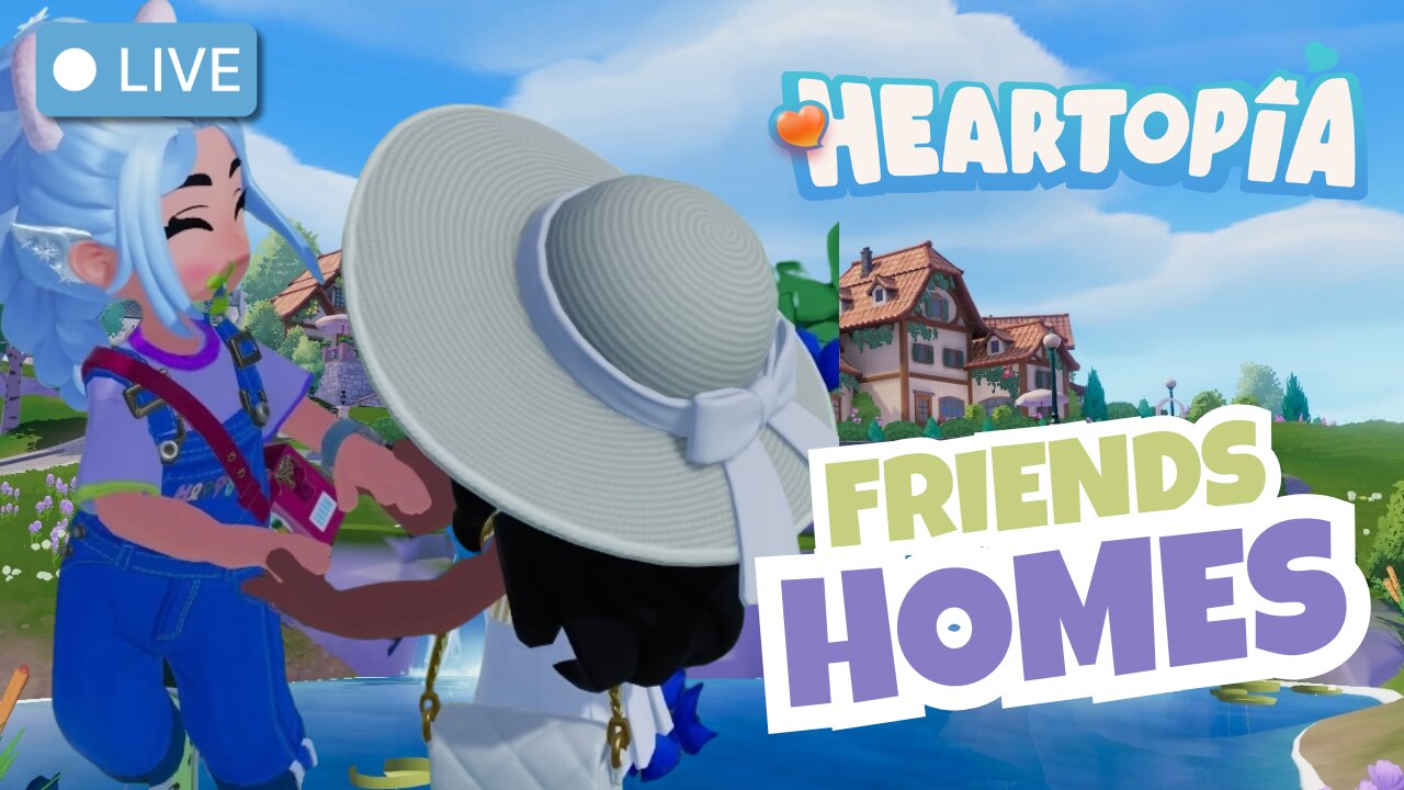 Decorating Friends Homes 🩵 Heartopia