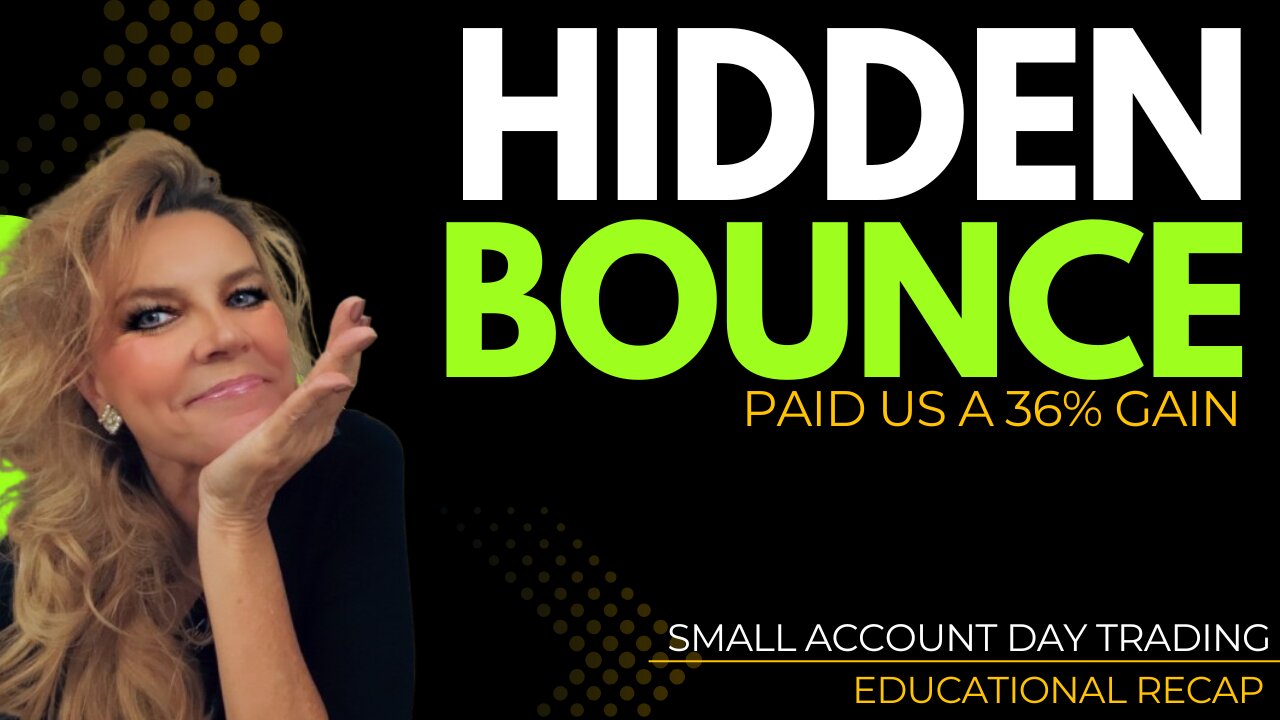 How I Caught a 36% Move Using Predictive Price Action (IVDA) | Small Account Day Trading Guide