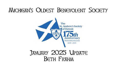 Detroit Scots Benevolence January 2025