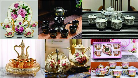 Beautiful Modren Tes Set Design | Teas Set