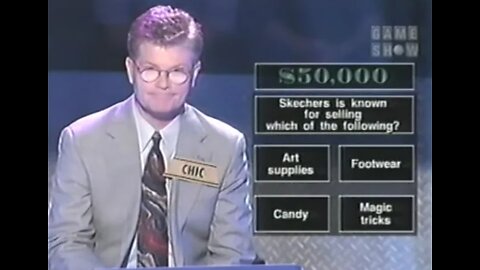 Charles "Chic" Burlingame - Greed - Game Show - 10th March 2000 (Full Episode)