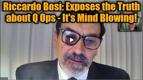 Riccardo Bosi: Exposes the Truth about Q Ops - It's Mind Blowing!