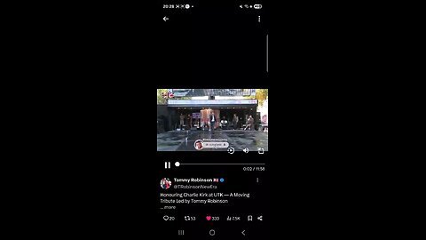 Tommy Robinson : Charlie Kirk 
