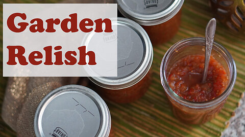 Garden Relish Canning Recipe
