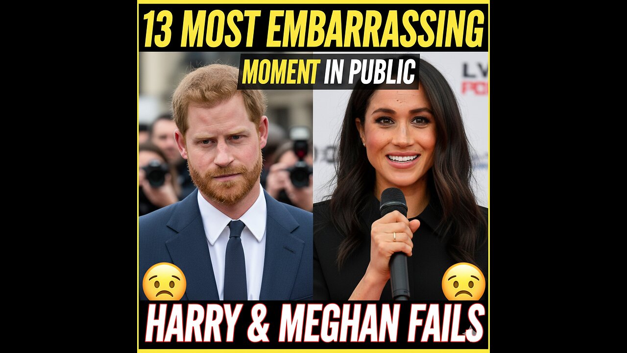 13 Most EMBARRASSING Harry _ Meghan Moment In Public
