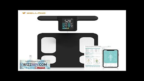 Scale for Body Weight and Fat Percentage 8 Electrodes High Precision Scale Review