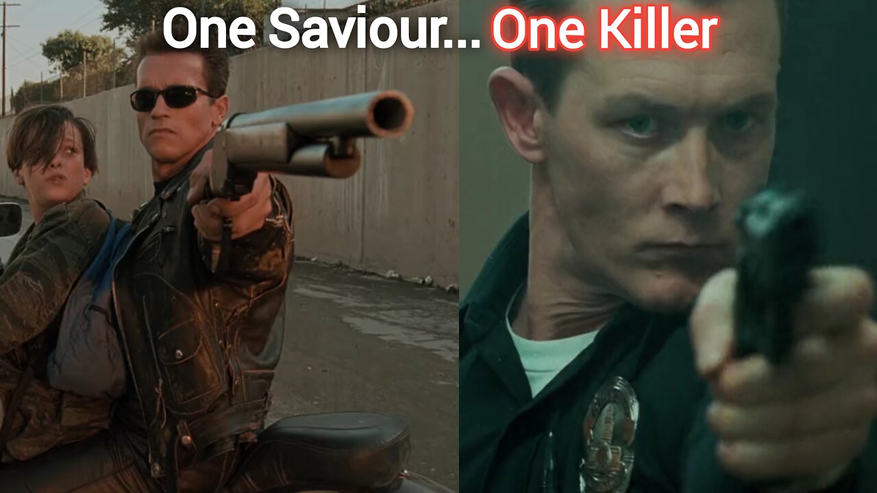 💥 The Killer Who Saved the Boy | Terminator 2 Hallway Scene (T-800 vs T-1000)