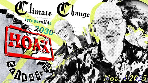Climate Change “Hoax” Collapses